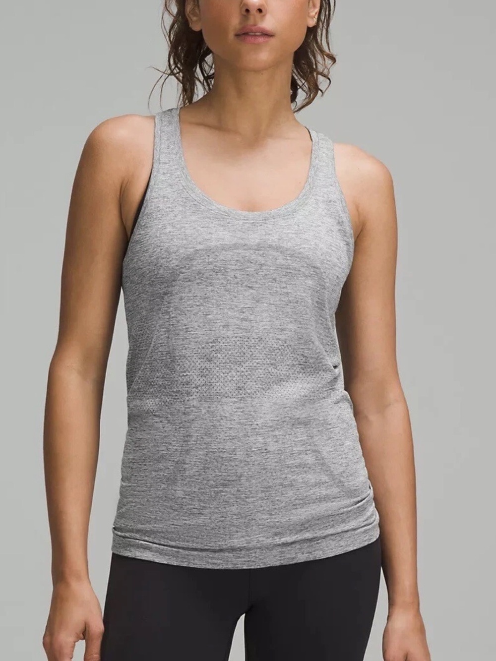 lululemonSeiftly Tech Light Heather Grey Tank 6